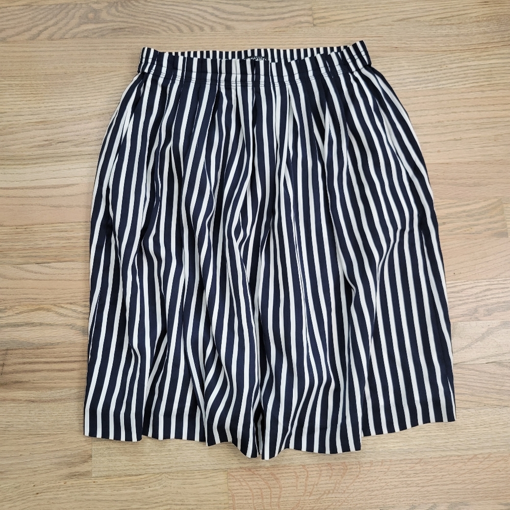 J Crew Striped Skirt